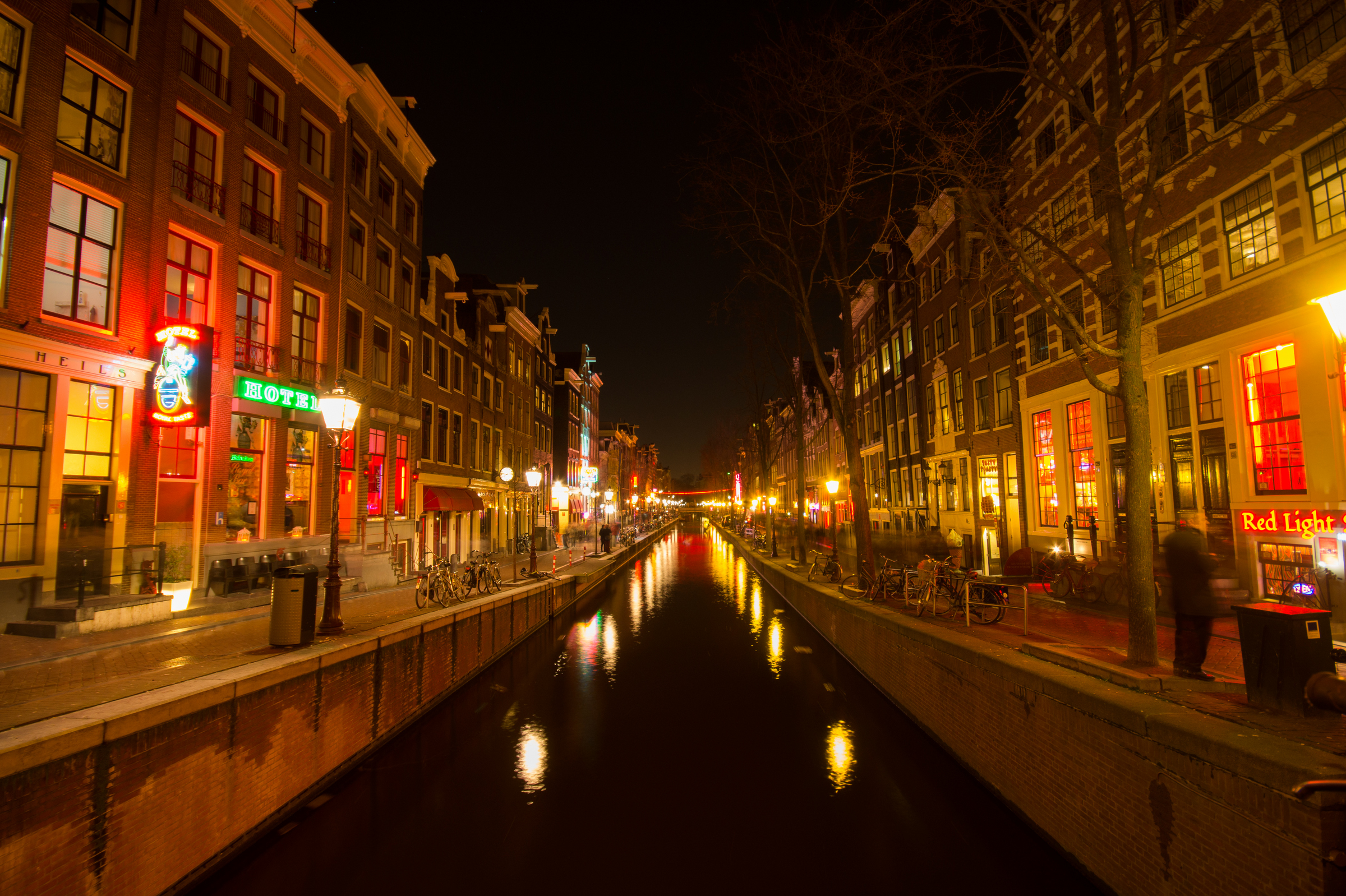 Амстердам красная улица