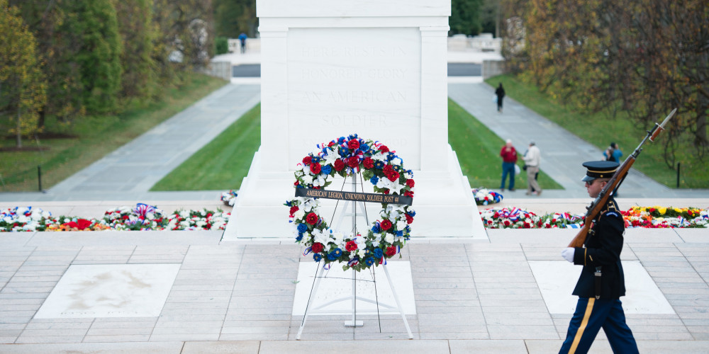 Фото Вирджиния - Арлингтон: Могила Неизвестного солдата, Вирджиния (Ричмонд, Арлингтон, Норфолк, Роанок, Харрисонбург), Соединенные Штаты Америки