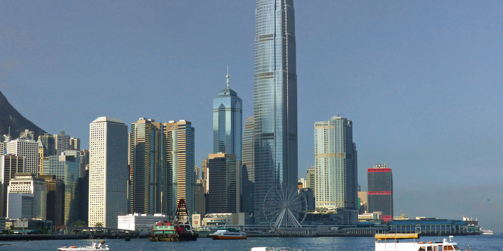 Фото Гонконг: Два международных финансовых центра, Гонконг, Китай
