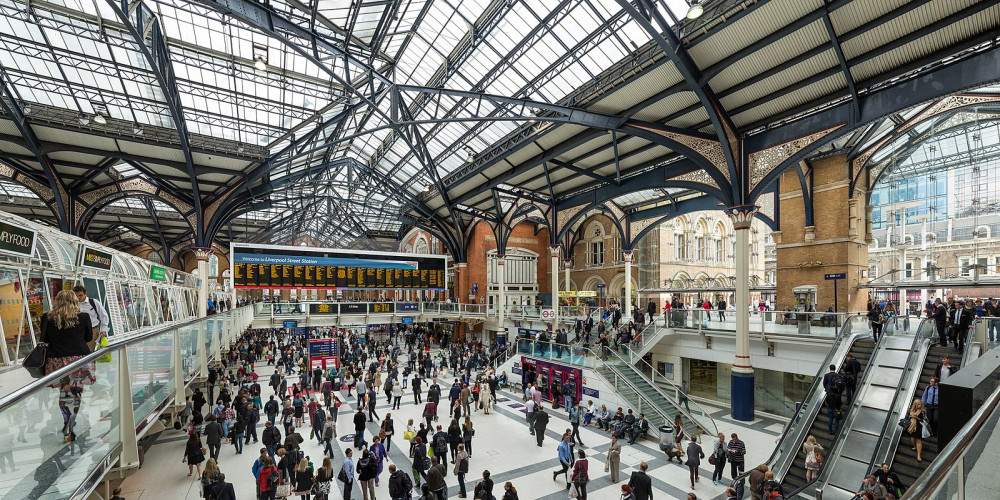 Фото Станция Лондон Ливерпуль Стрит, Большой Лондон, Великобритания - Англия