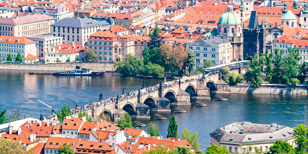 Фото Прага: Карлов мост, Центральный, Юг, Запад (Прага, Карловы Вары, Пльзень), Чехия