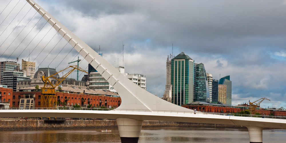 Фото Буэнос-Айрес: Мост женщины , Федеральный округ Буэнос-Айрес, Аргентина
