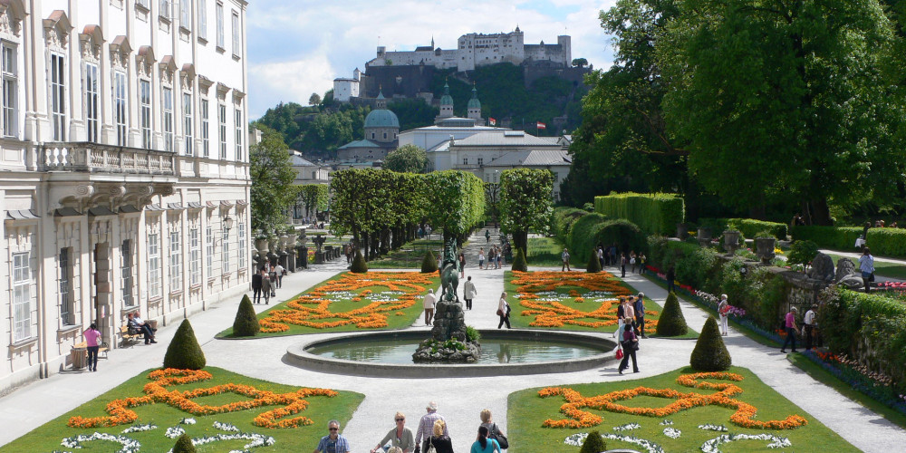 Фото Зальцбург: Дворец Мирабель, Зальцбург, Каринтия (Клагенфурт, Филлах), Австрия