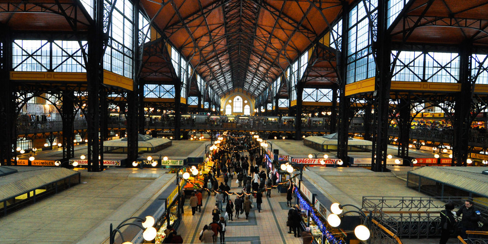 Фото Будапешт: Центральный рынок, Центральная и Северная (Будапешт, Мишкольц, Сольнок, Эгер), Венгрия