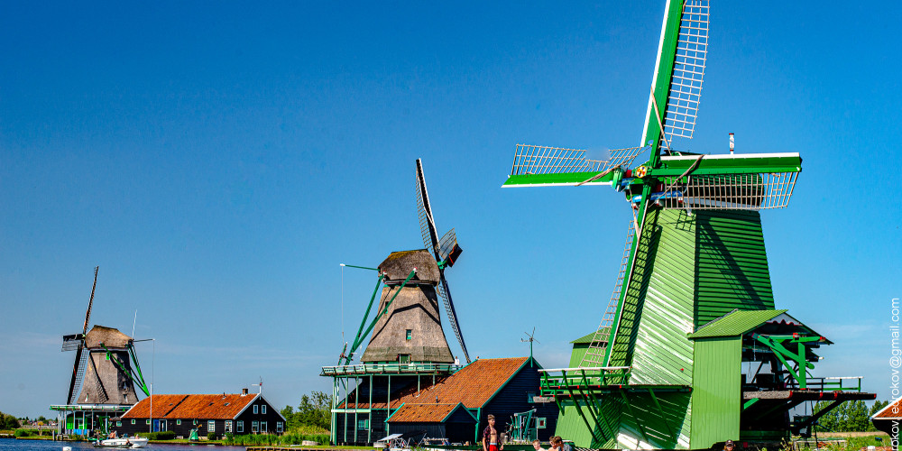 Фото Зандам: Музей ветряной мельницы, Центр и Запад (Амстердам, Роттердам, Утрехт, Алмере), Нидерланды