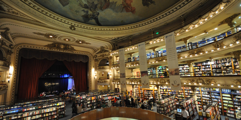 Фото Буэнос-Айрес: Книжный магазин Эль Атенео, Федеральный округ Буэнос-Айрес, Аргентина