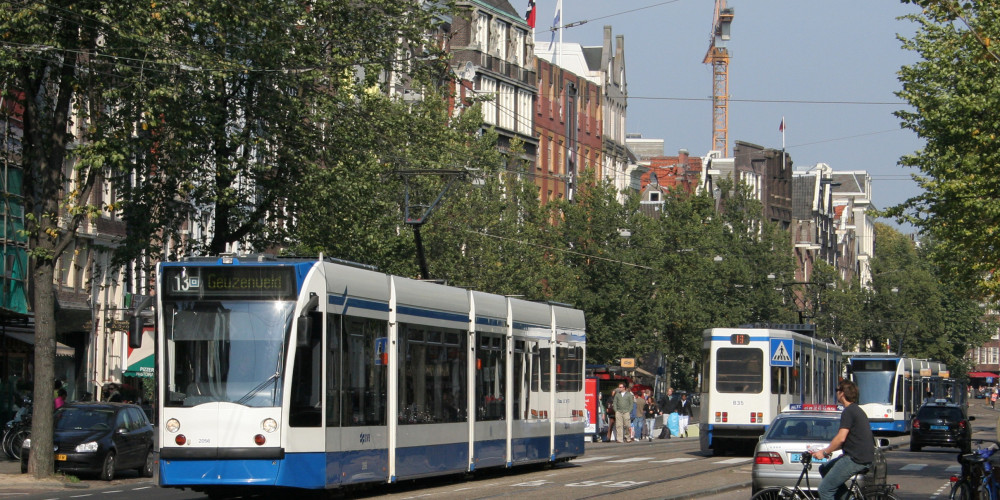 Фото Трамваи Амстердама, Центр и Запад (Амстердам, Роттердам, Утрехт, Алмере), Нидерланды