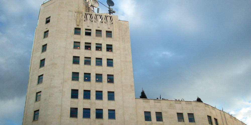 Фото Бухарест: Бухарестский телефонный дворец, Бухарест / Юг (Крайова, Плоешти, Кэлэраши, Слатина), Румыния