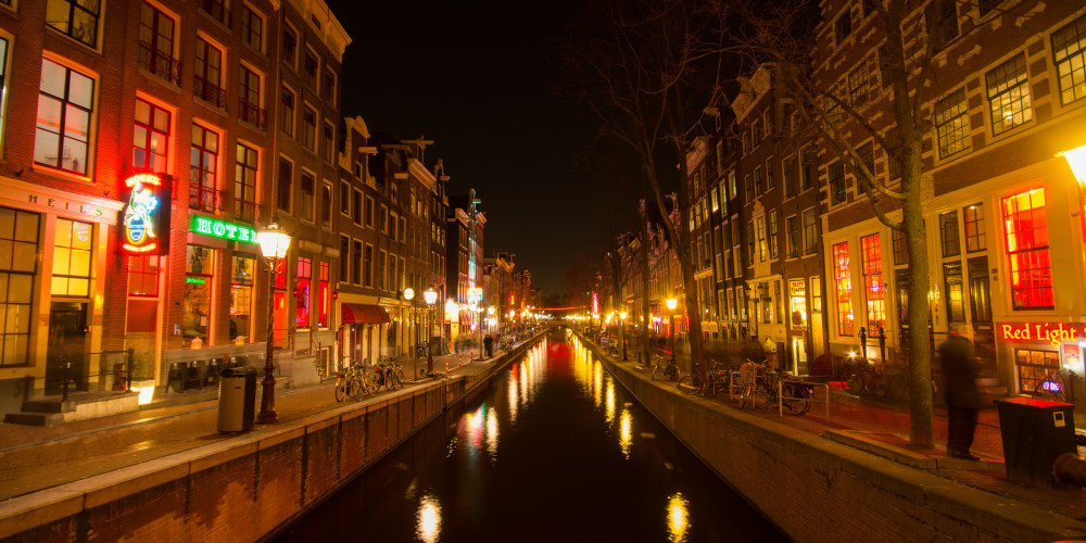 Фото Район красных фонарей Амстердама, Центр и Запад (Амстердам, Роттердам, Утрехт, Алмере), Нидерланды