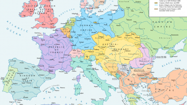 Нестандартные карты Европы